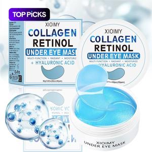 60pcs Collagen and Retinol Hydrogel Under Eye Patches, Intensive Hydration, Deep Nourishment, Firming and Softening Eye Skin, Reduce Fine Lines, Eye Care