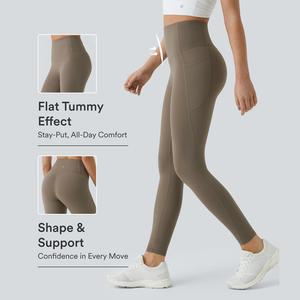 Halara UltraSculpt Women's High-Waisted Leggings with Tummy Control & Side Pocket – Comfortable Stretch Fit, Ideal for Casual & Athleisure Wear #tiktokshopmademebuyit #summer #dealdrops